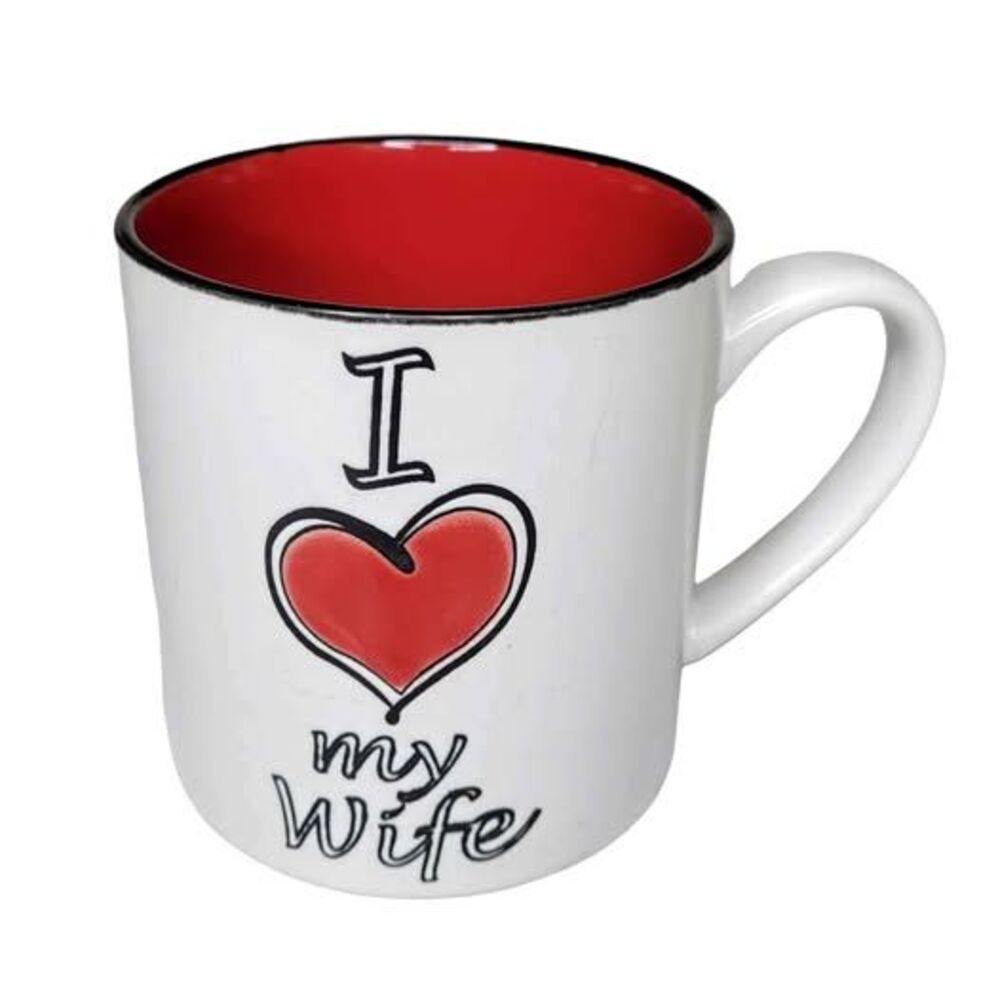 LARGE 24 OZ COFFEE MUG - I Love My Wife